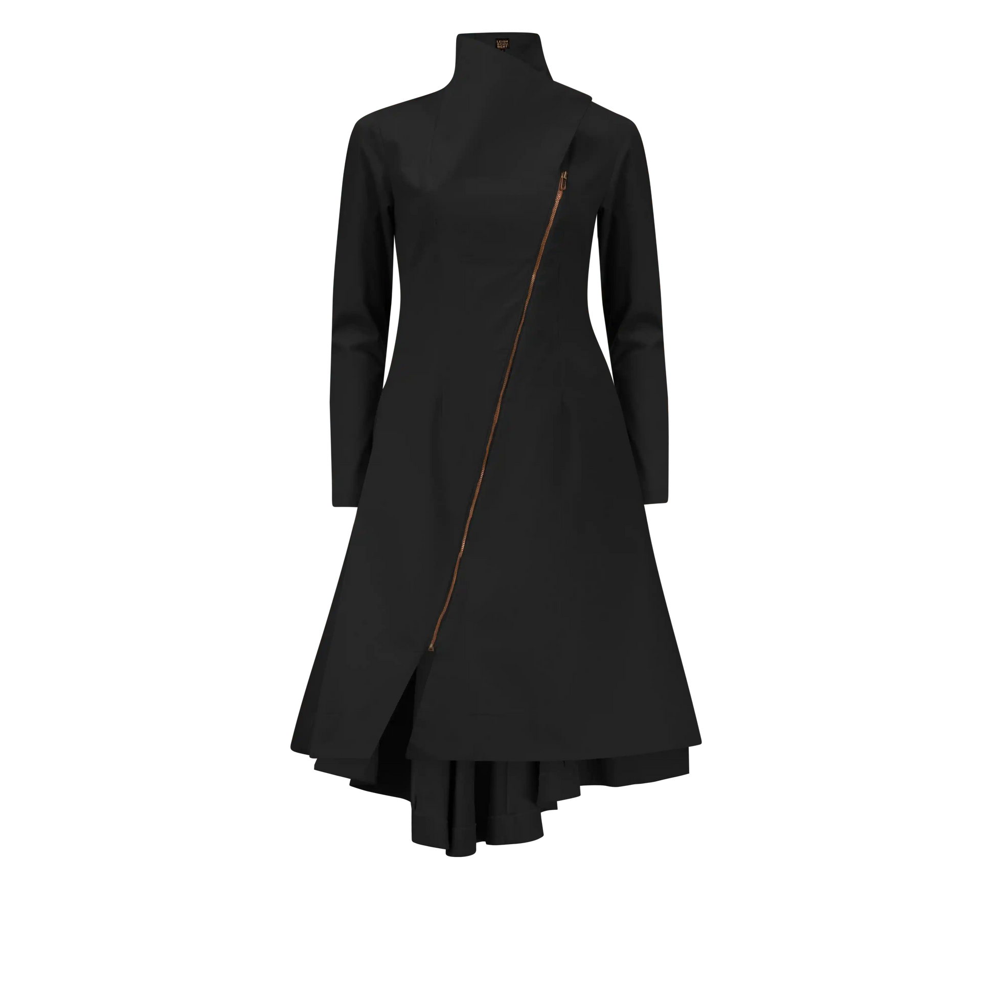 ATHLONE Black Coat Dresses Leigh Schubert