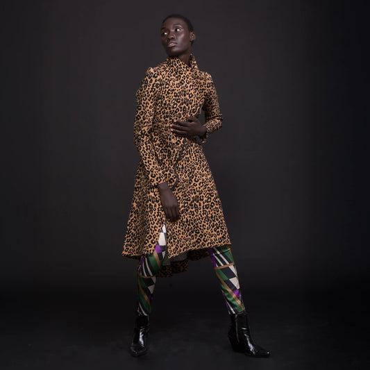 ATHLONE Black Coat Dresses Leigh Schubert