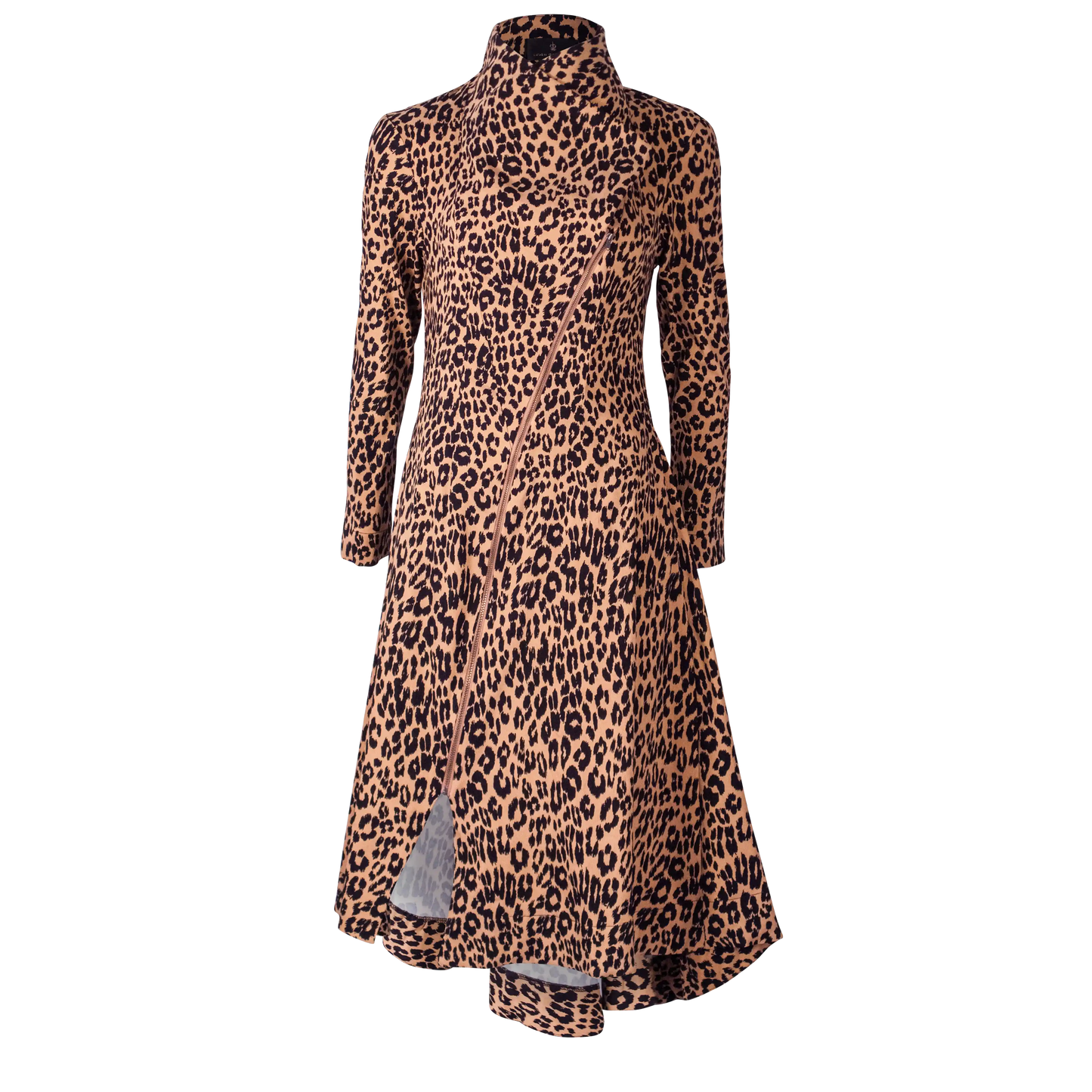ATHLONE Leopard Toffee Coat Dresses Leigh Schubert