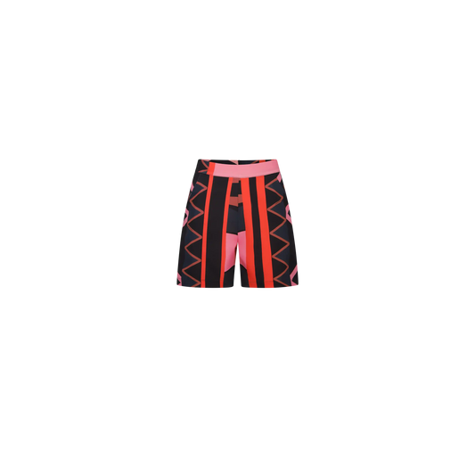 AYGENT SHORTS JMax Navy Print Shorts Leigh Schubert