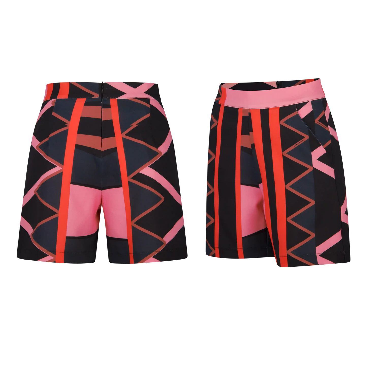 AYGENT SHORTS JMax Navy Print Shorts Leigh Schubert