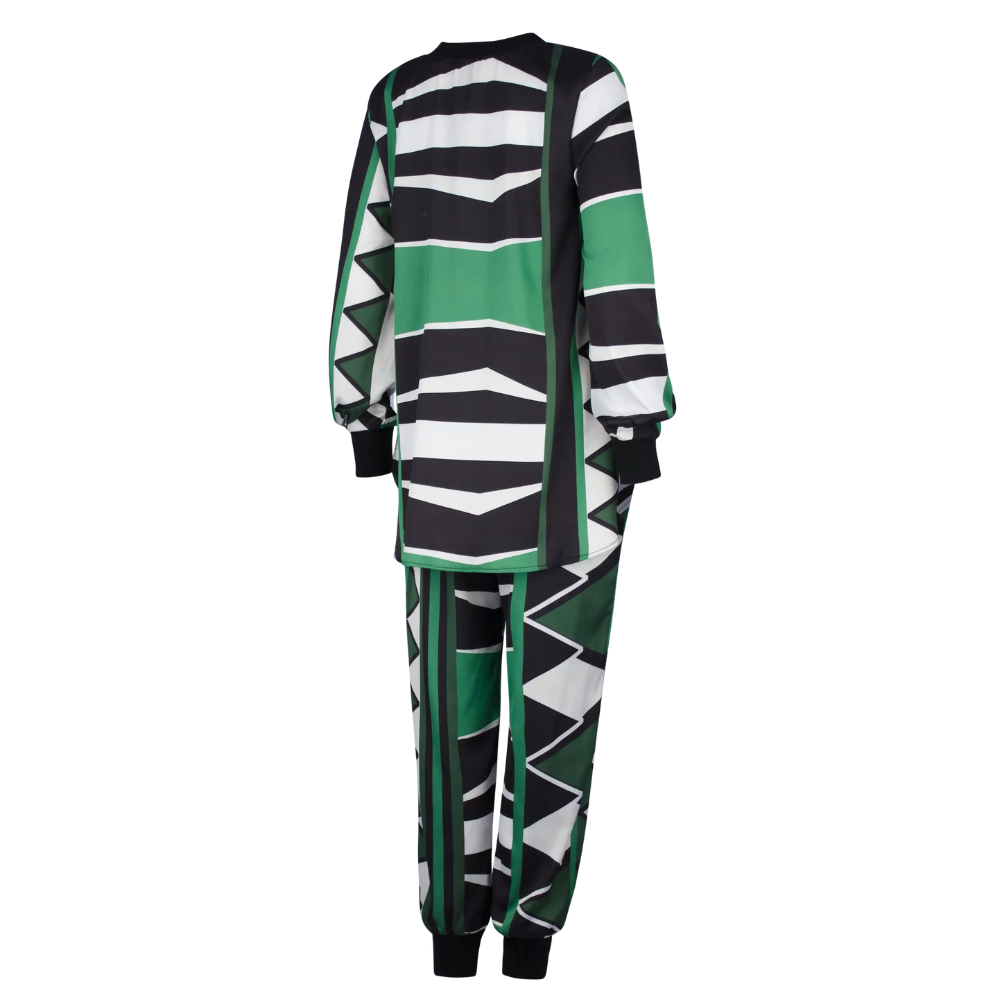 BRUMILDAH Forest Emerald Print Outfit Sets Leigh Schubert