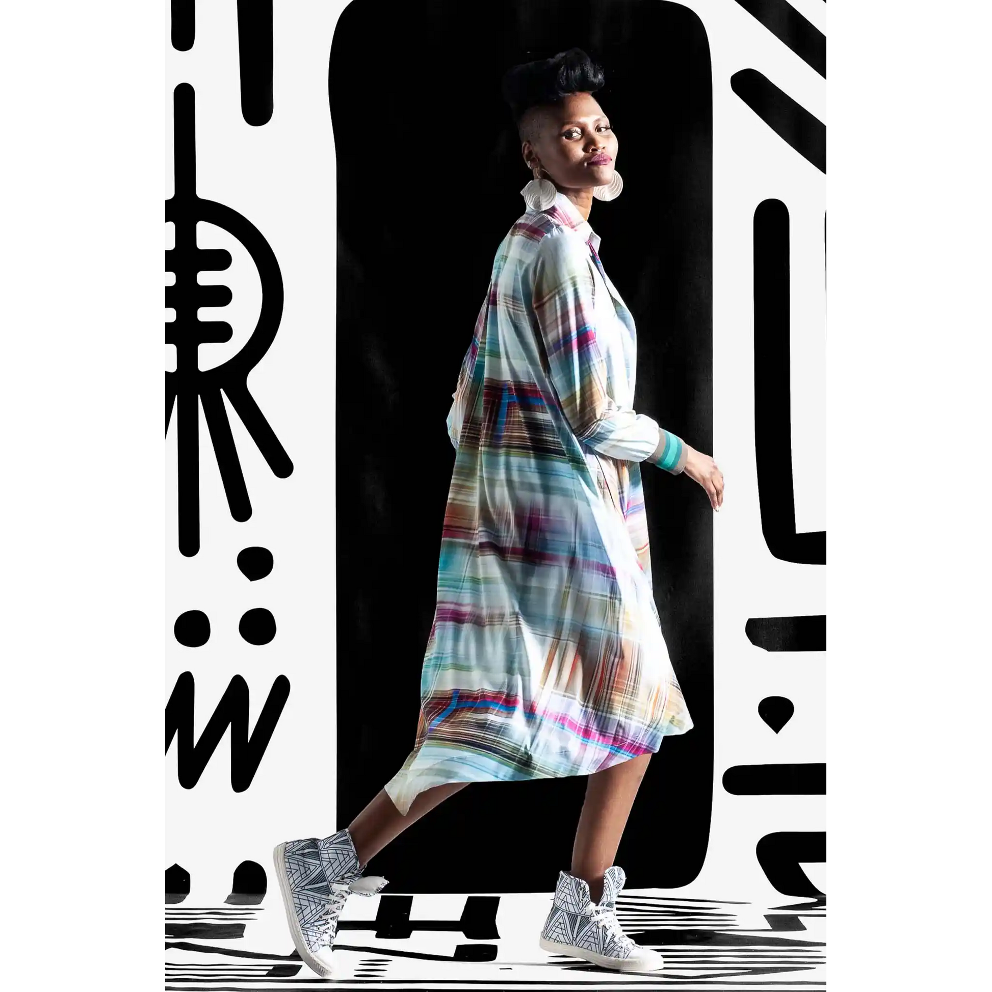 BALMORAL Wild Print Yellow Dresses Leigh Schubert