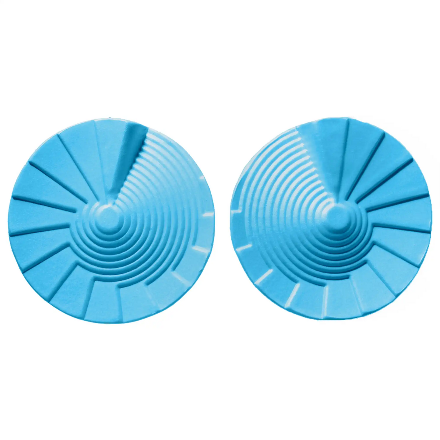 Spiral Earrings Large Aqua Accessories Clarisse Design