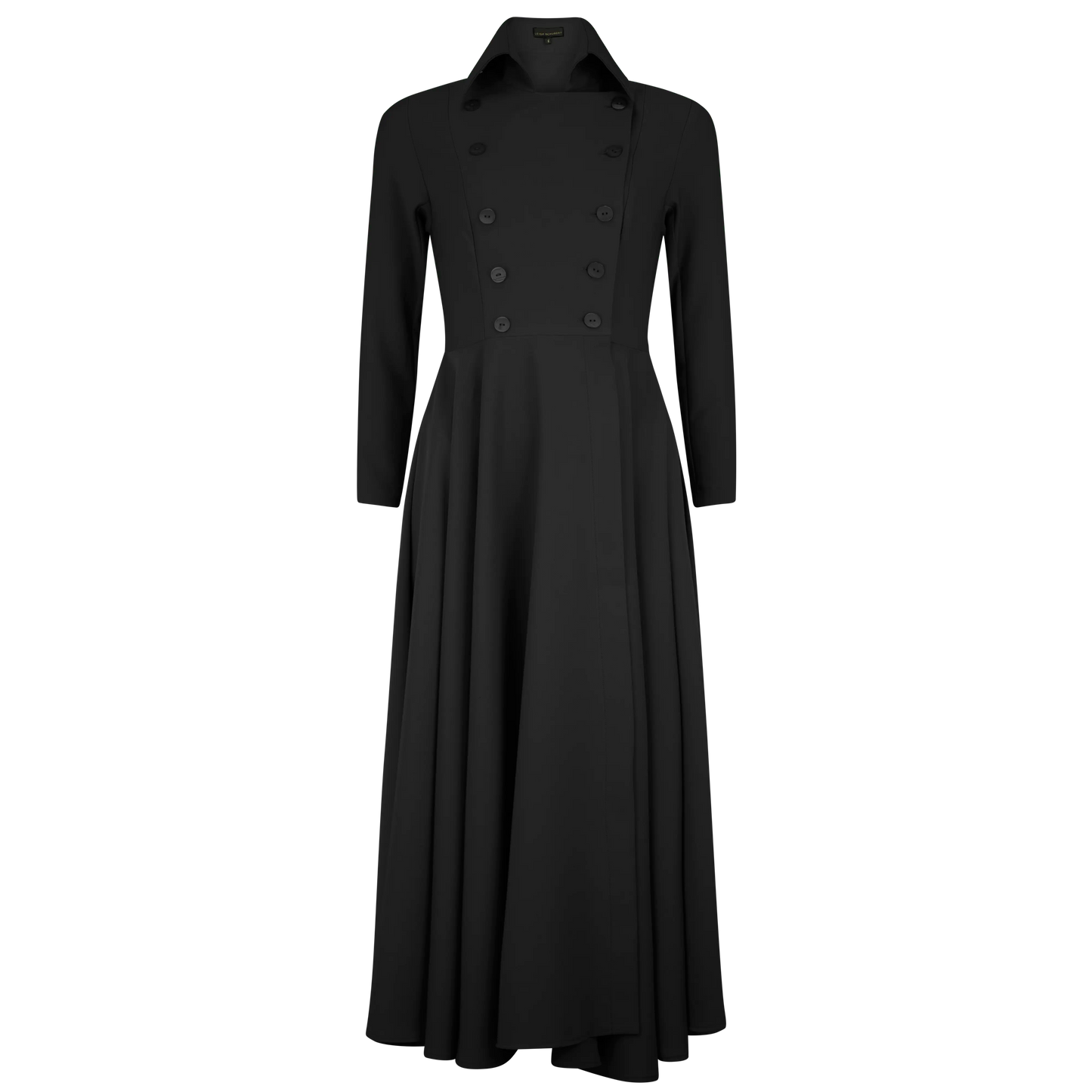 ELVIS Black Coat Dresses Leigh Schubert