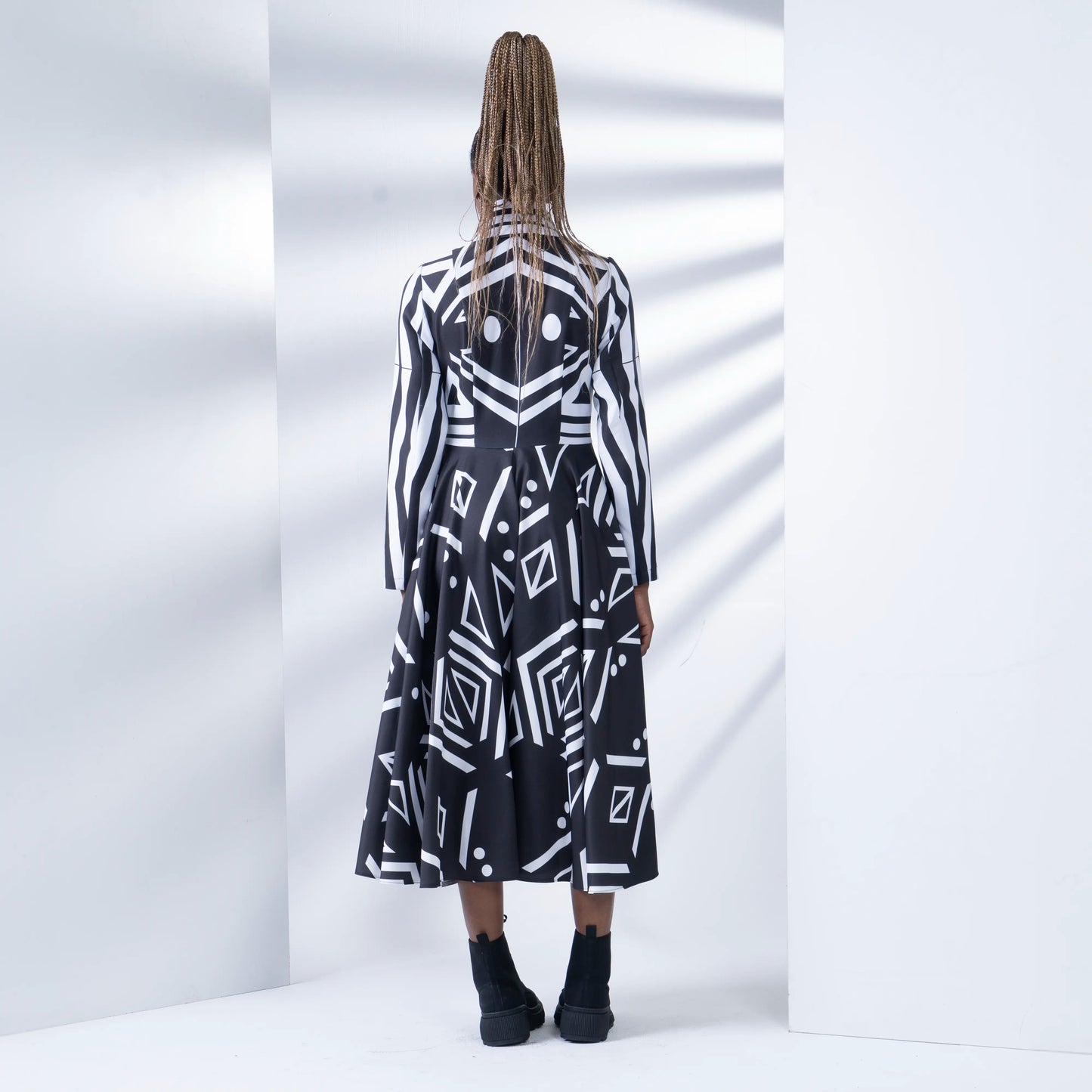 ELVIS Black Coat Dresses Leigh Schubert
