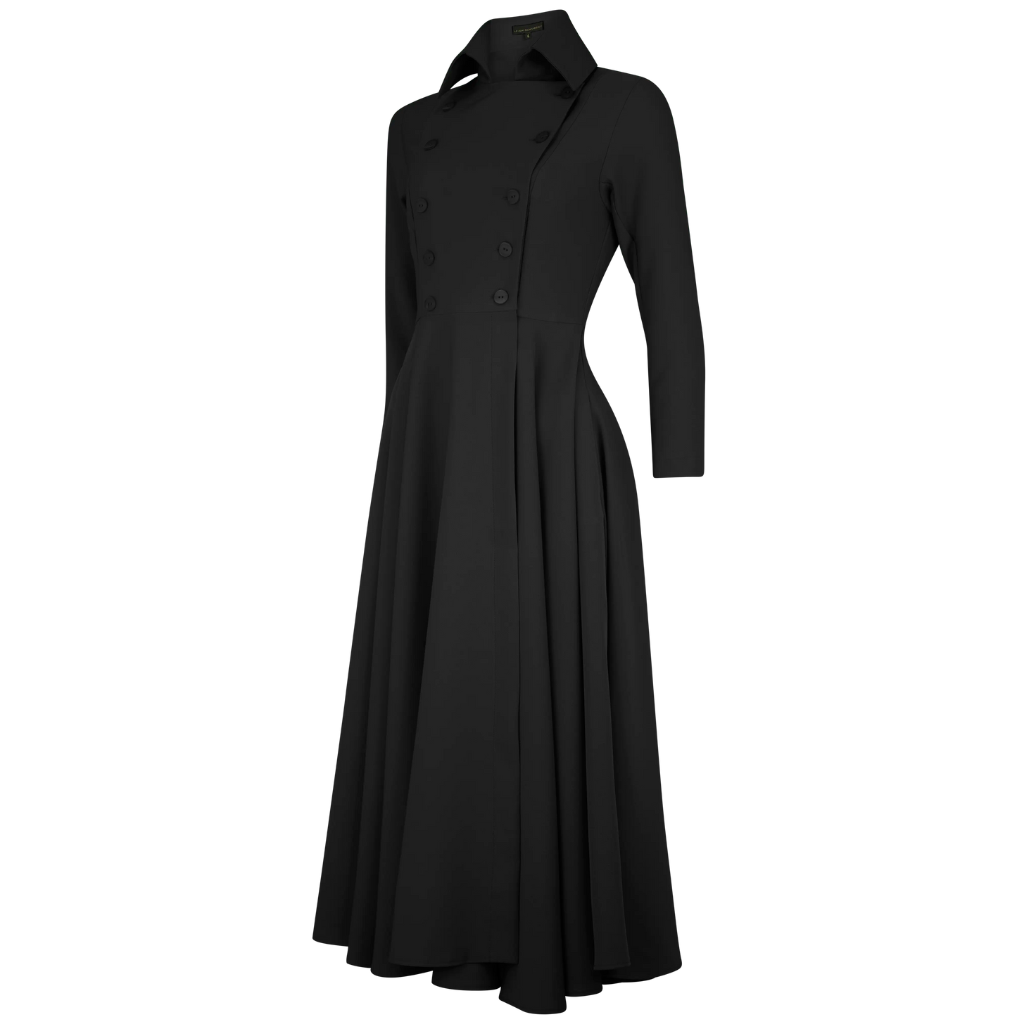 ELVIS Black Coat Dresses Leigh Schubert