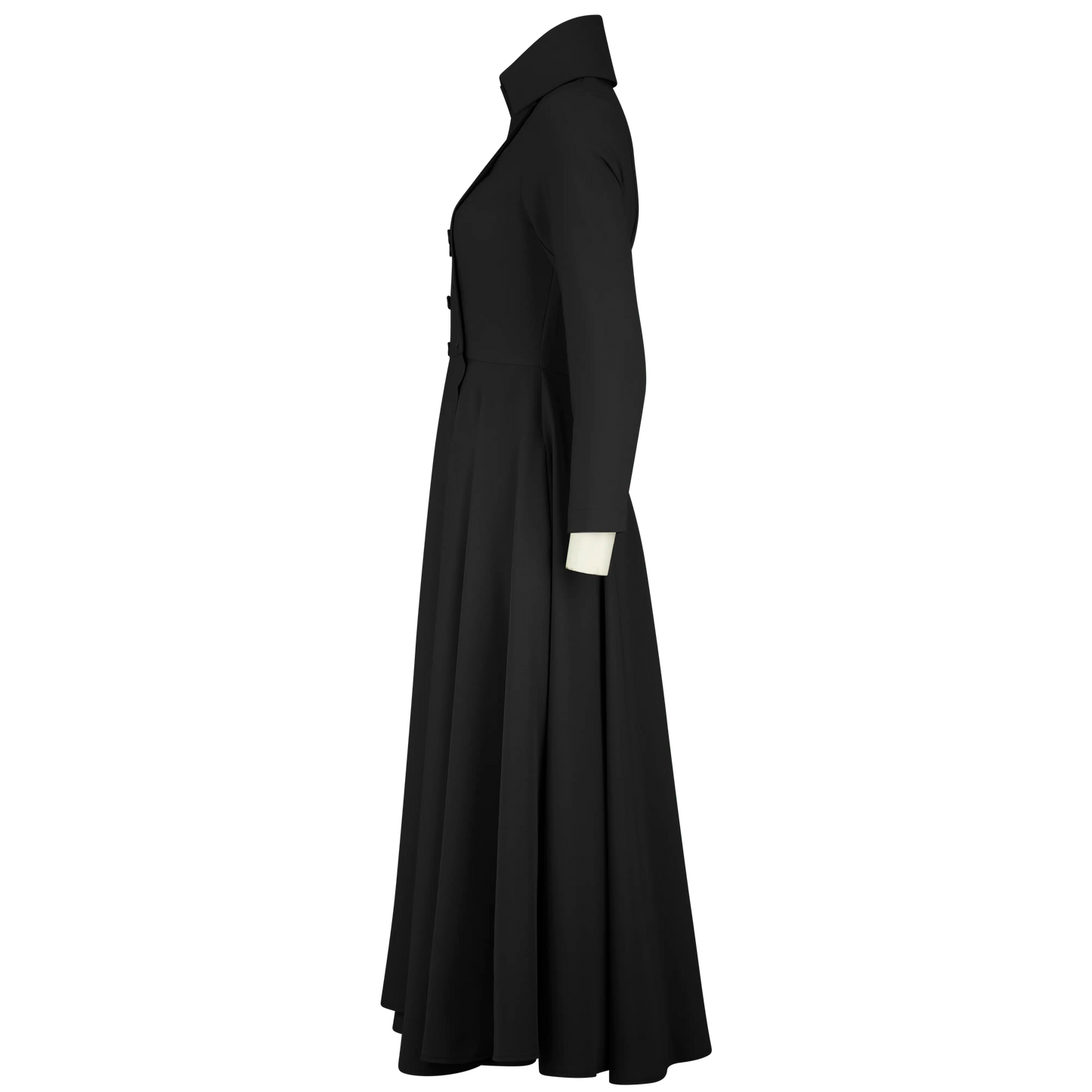 ELVIS Black Coat Dresses Leigh Schubert