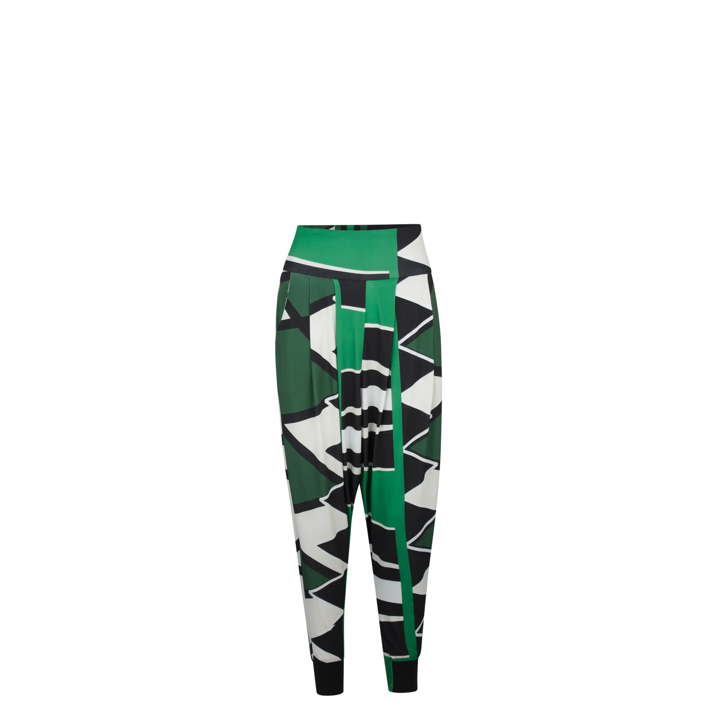 HACKSAW Jayden Greens Print Pants Leigh Schubert