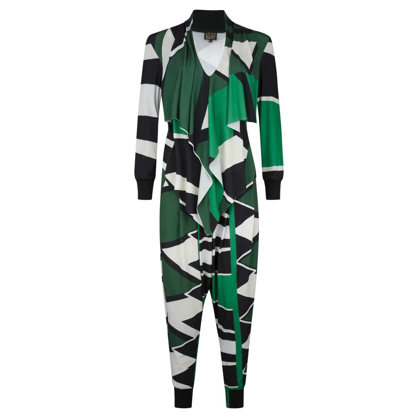 HACKSAW Jayden Greens Print Pants Leigh Schubert