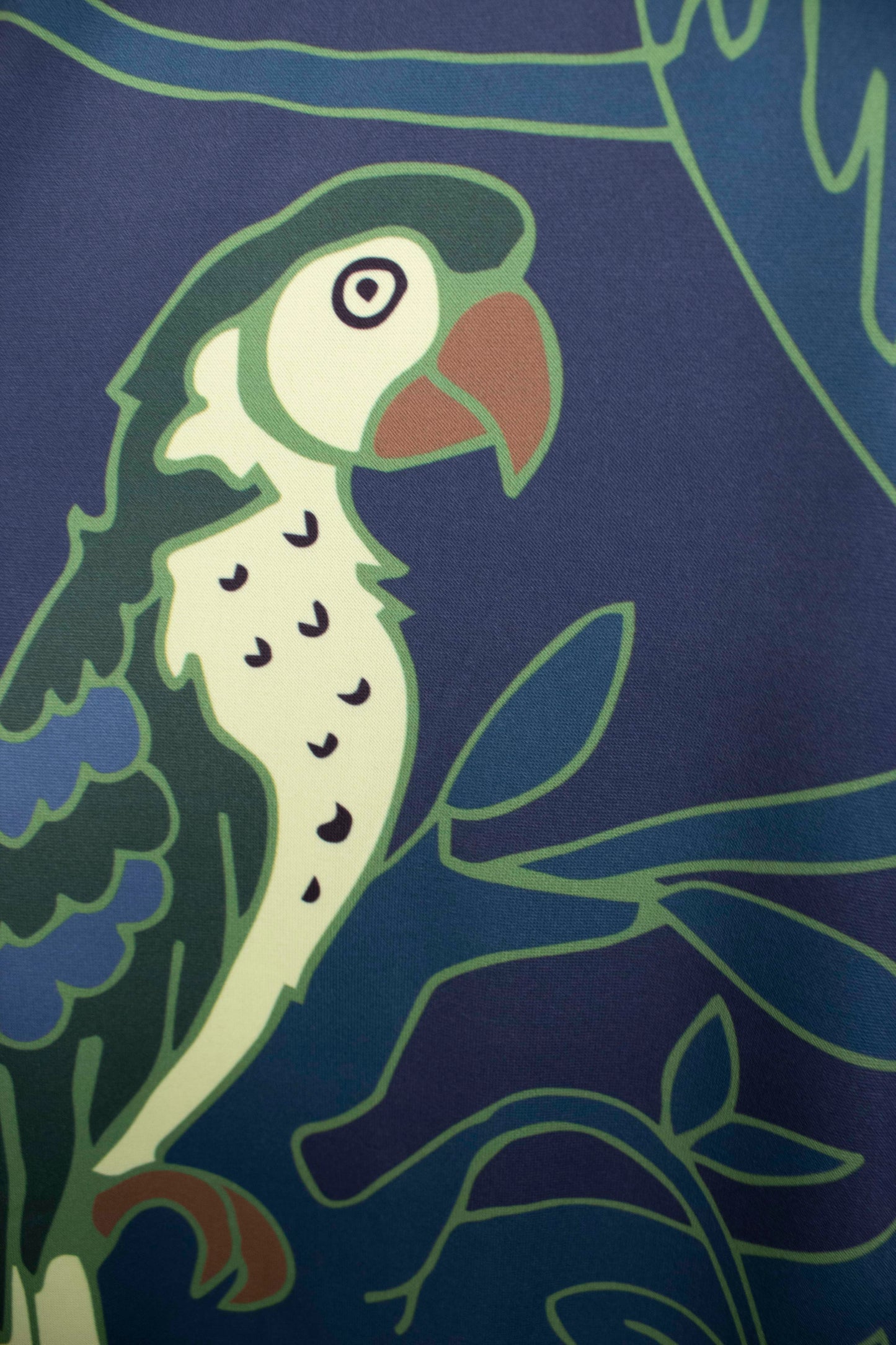 GRAYSTONE Wild Print Navy Lime