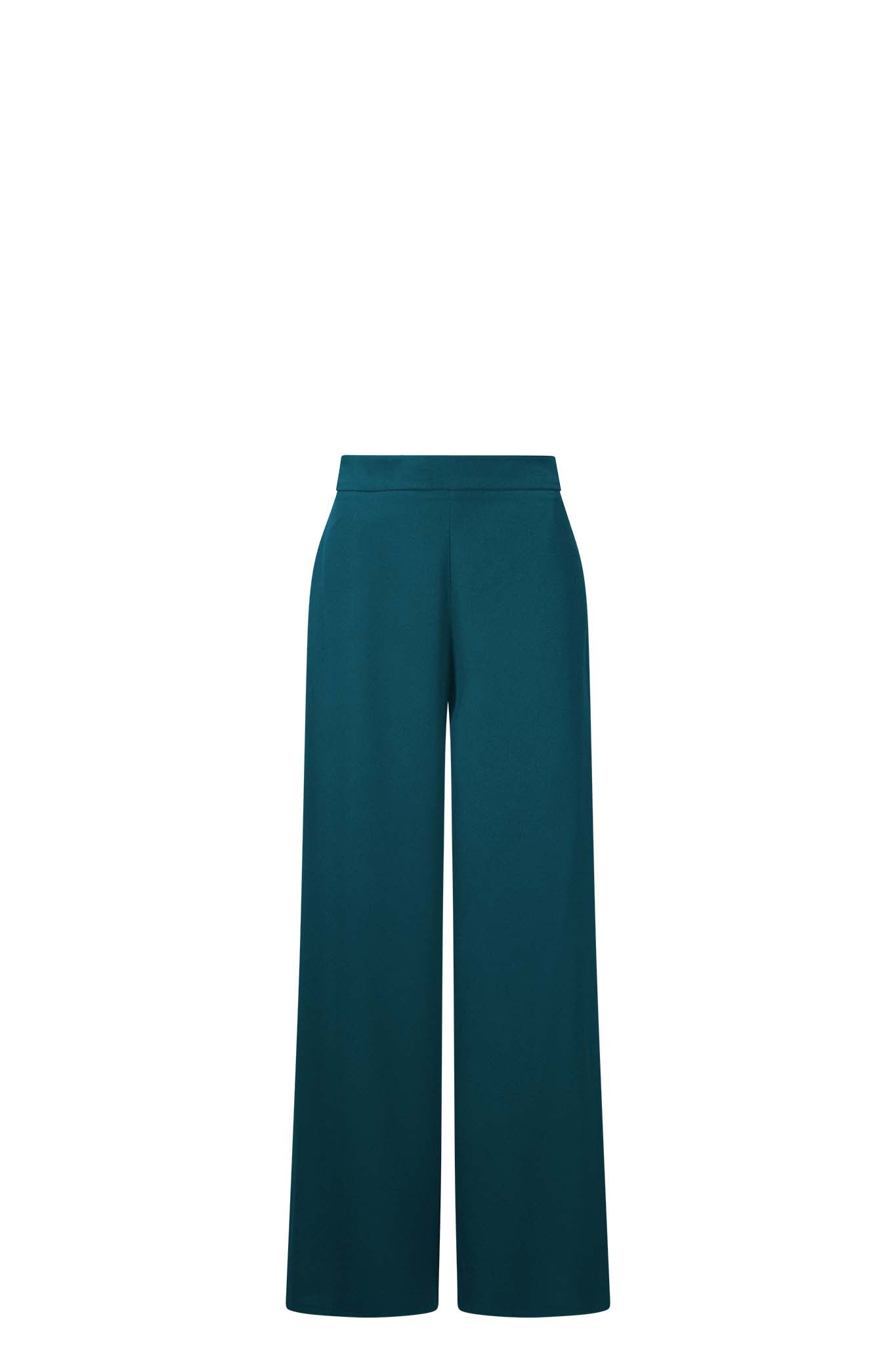 LINDIWE PANT Teal Pants Leigh Schubert