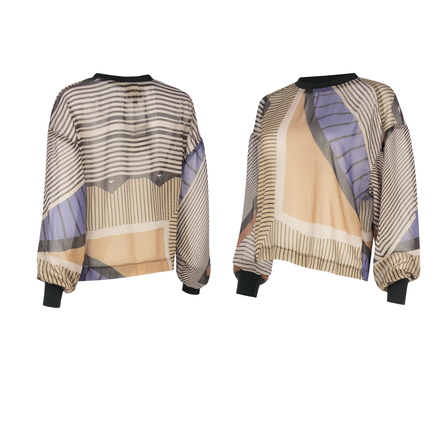 MAKUNDA Akeso Print Stone Royal Shirts & Tops Leigh Schubert