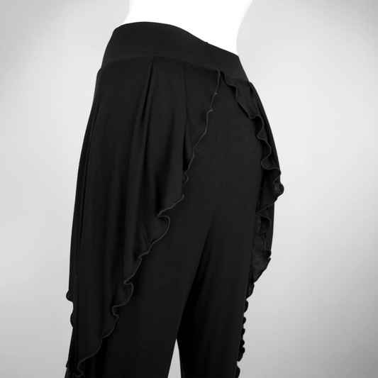 MANTAH Black Black Pants Leigh Schubert