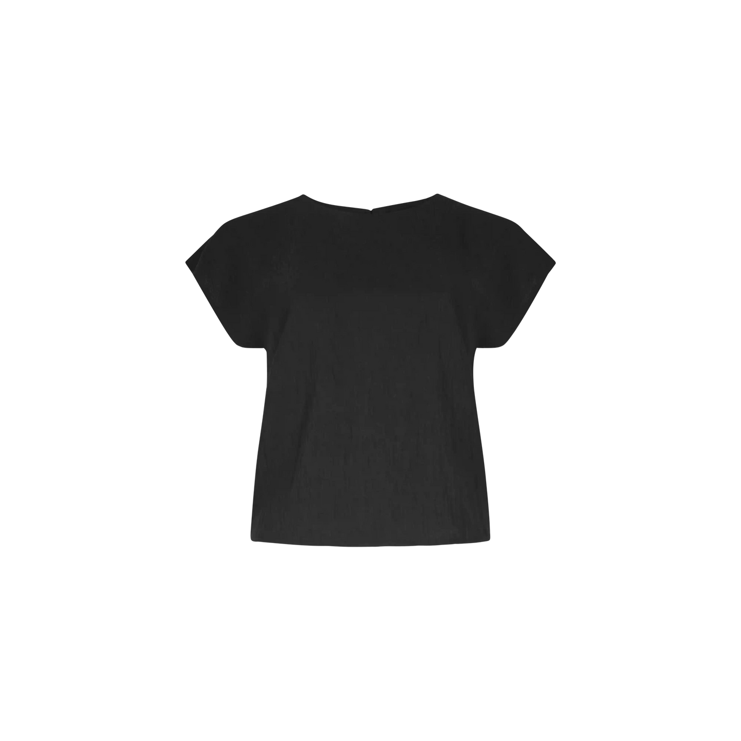 MURPHY Black Solid with Printed emerald detail elastic