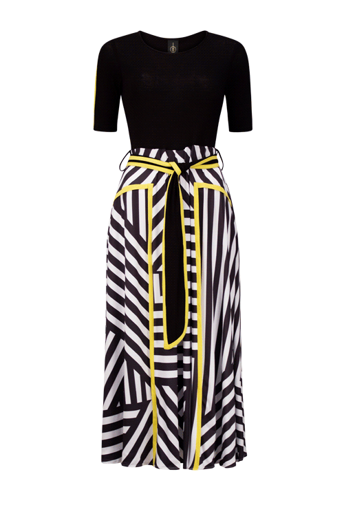 EXPLORA Black Haphazard Yellow