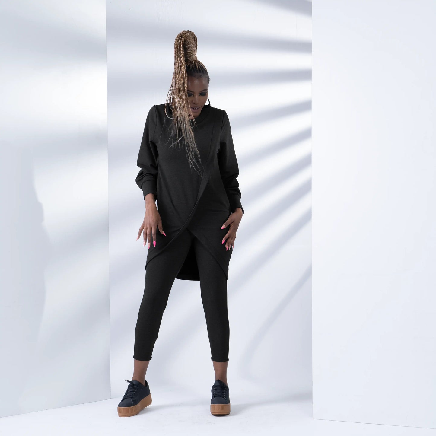 RACOON Black Outfit Sets Leigh Schubert