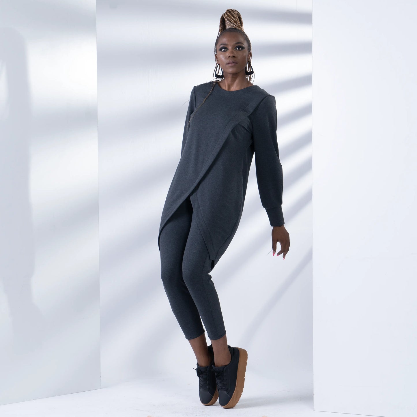 RACOON Charcoal Melange Outfit Sets Leigh Schubert