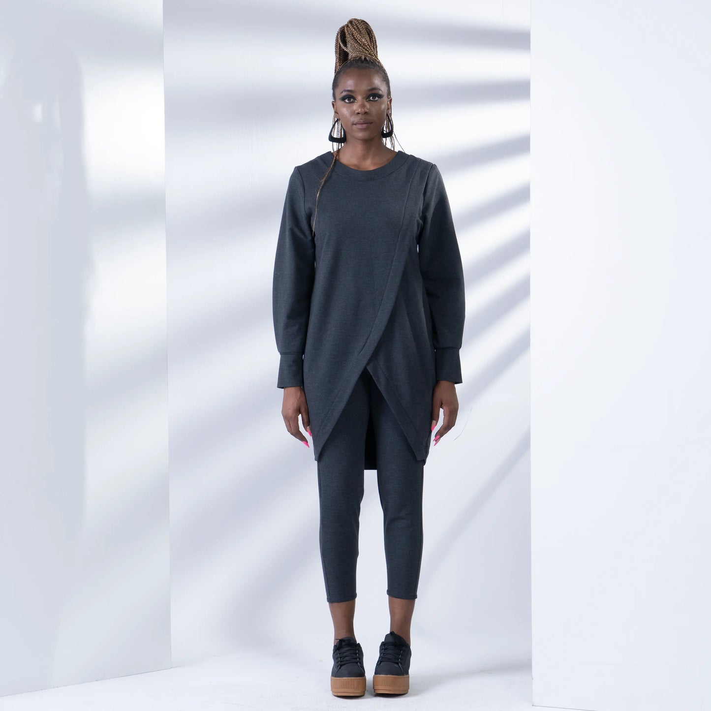RACOON Charcoal Melange Outfit Sets Leigh Schubert