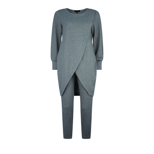 RACOON Light Grey Melange Outfit Sets Leigh Schubert
