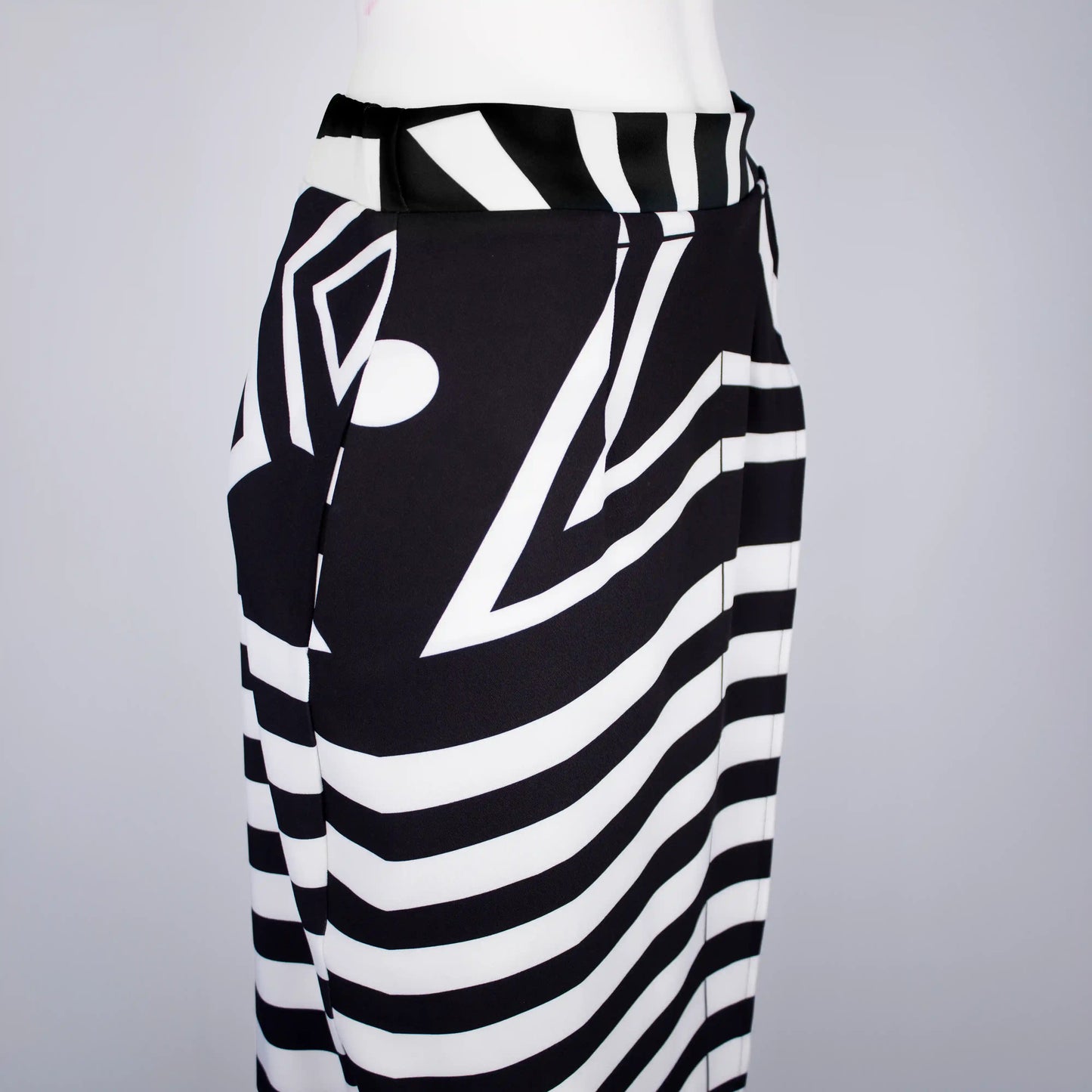 SABIRA Airforce Black & White Skirts Leigh Schubert