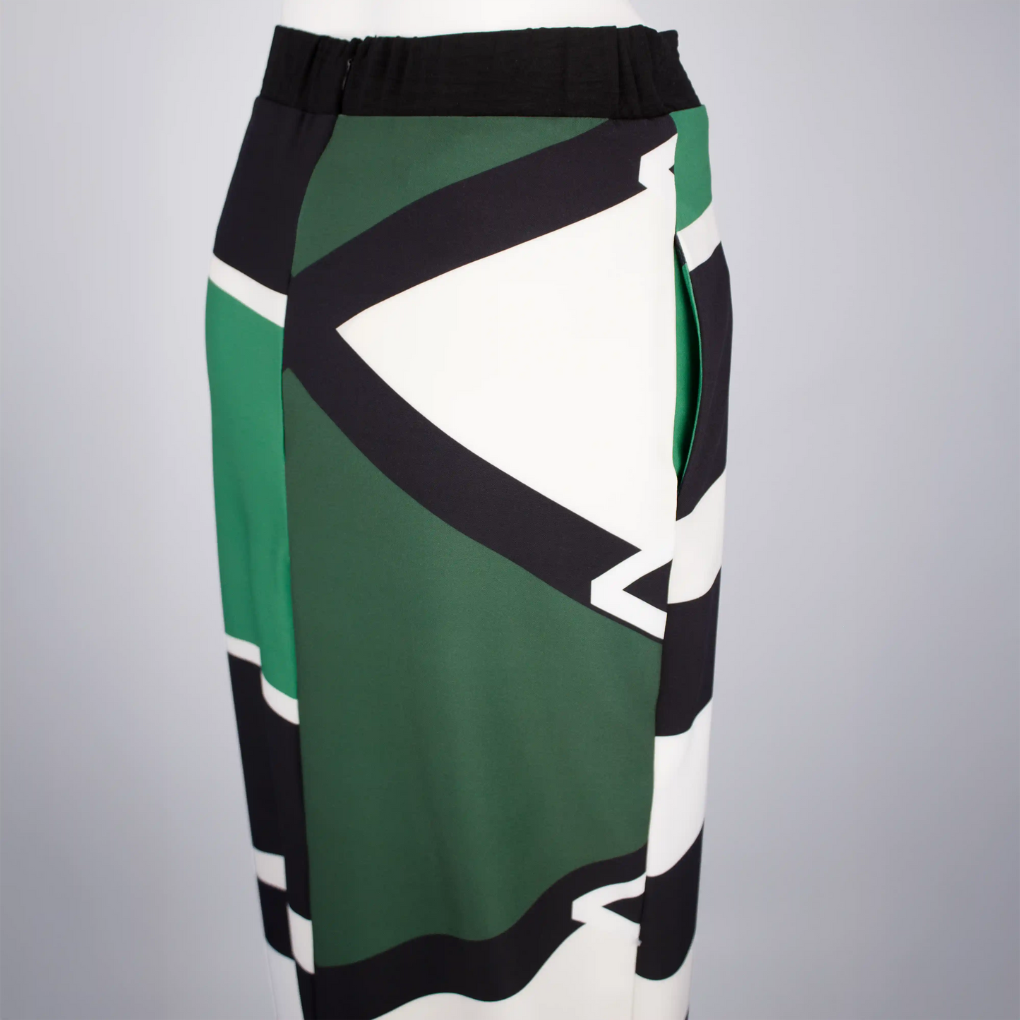 SABIRA Jmax Print Greens Skirts Leigh Schubert
