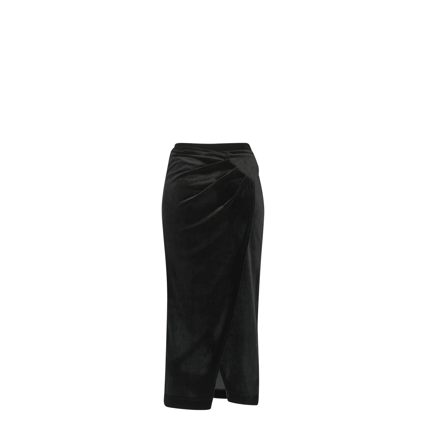 SABRINA Black Velvet Skirts Leigh Schubert