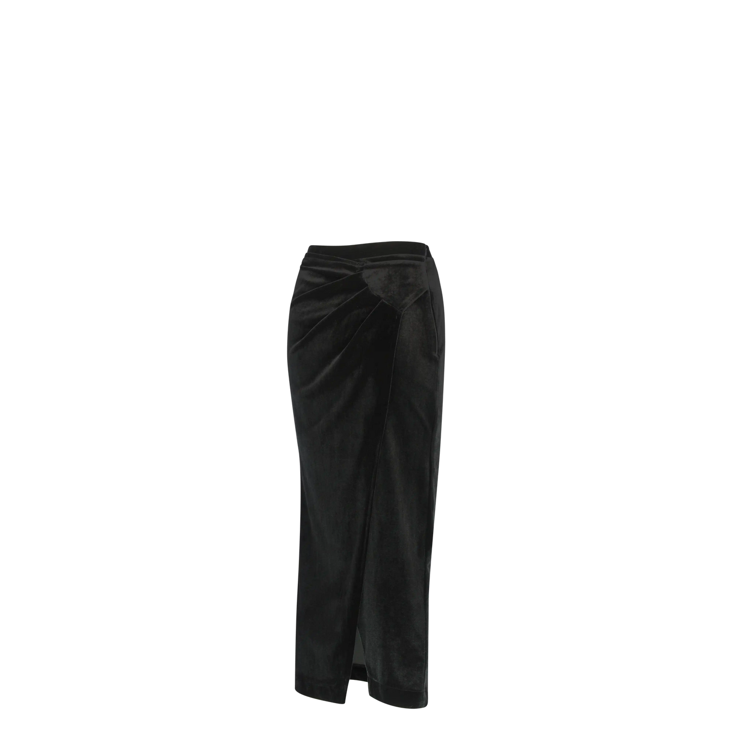 SABRINA Black Velvet Skirts Leigh Schubert