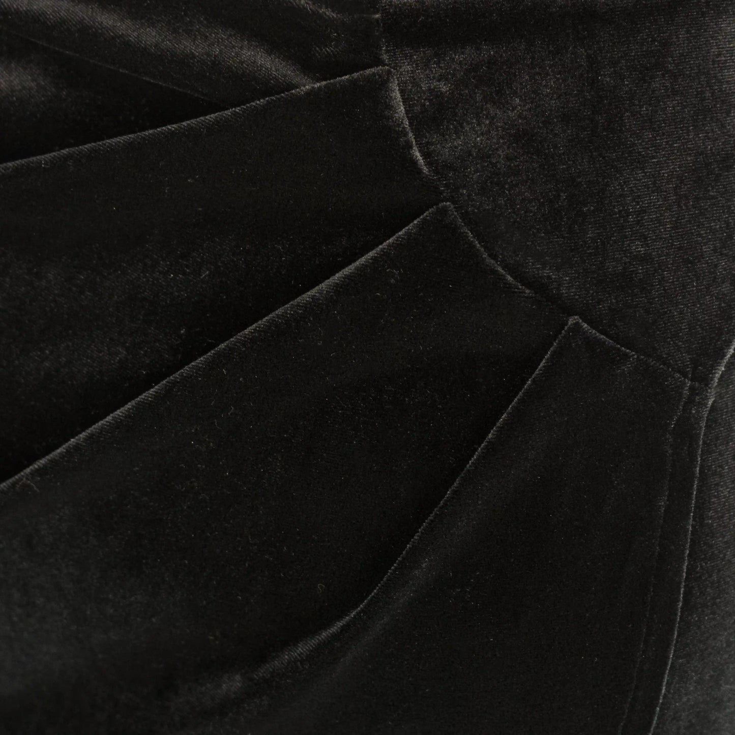 SABRINA Black Velvet Skirts Leigh Schubert