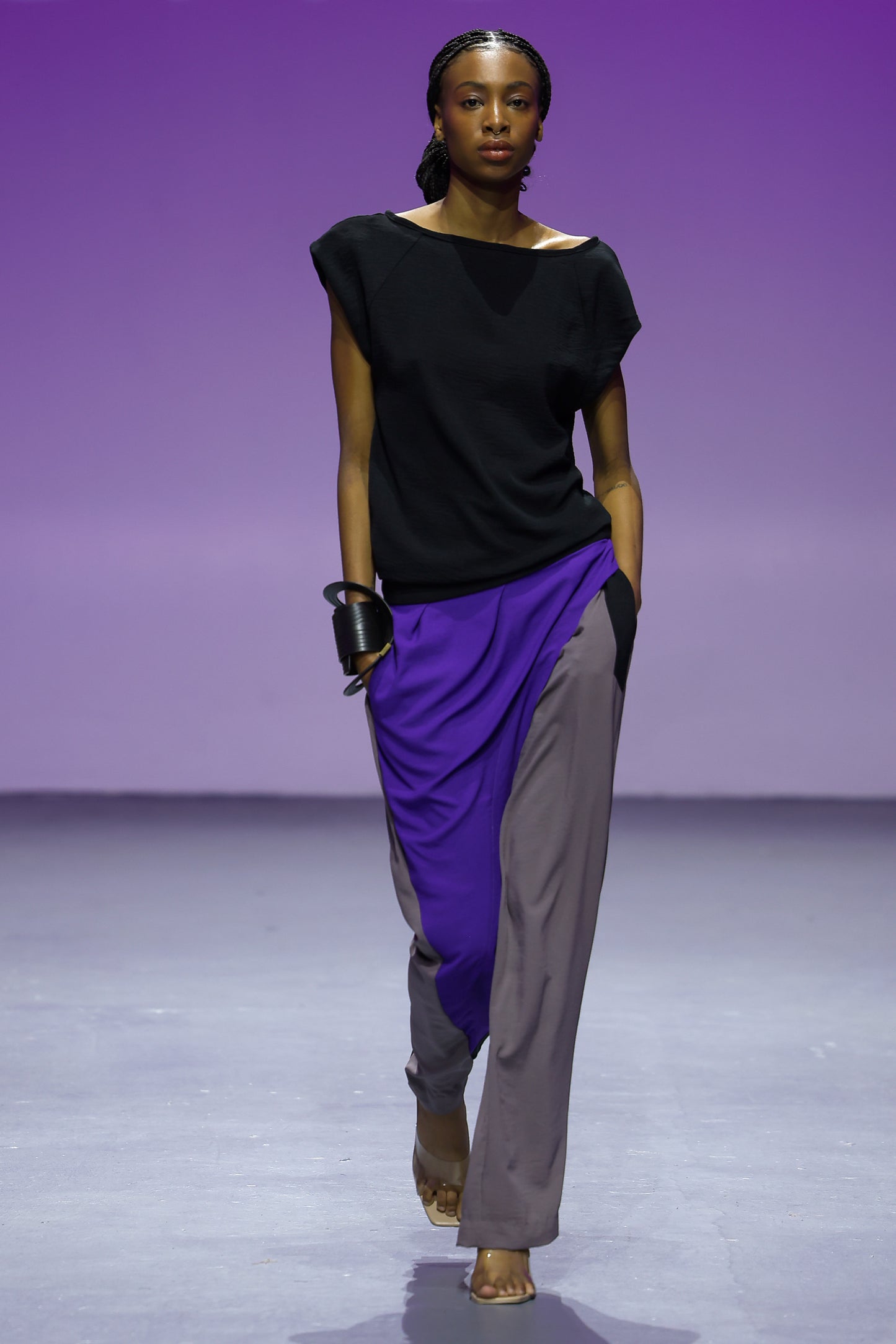 BURGOS Mocha Purple Black Leigh Schubert