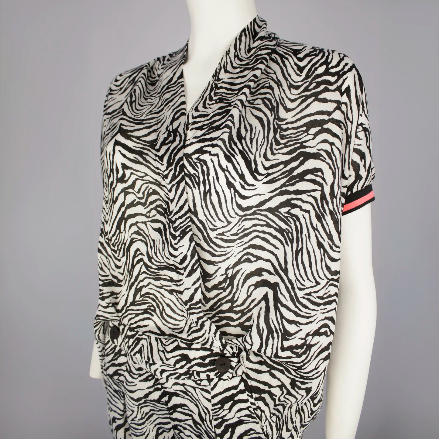 TRUDIE Zebra Silky Outfit Sets Leigh Schubert