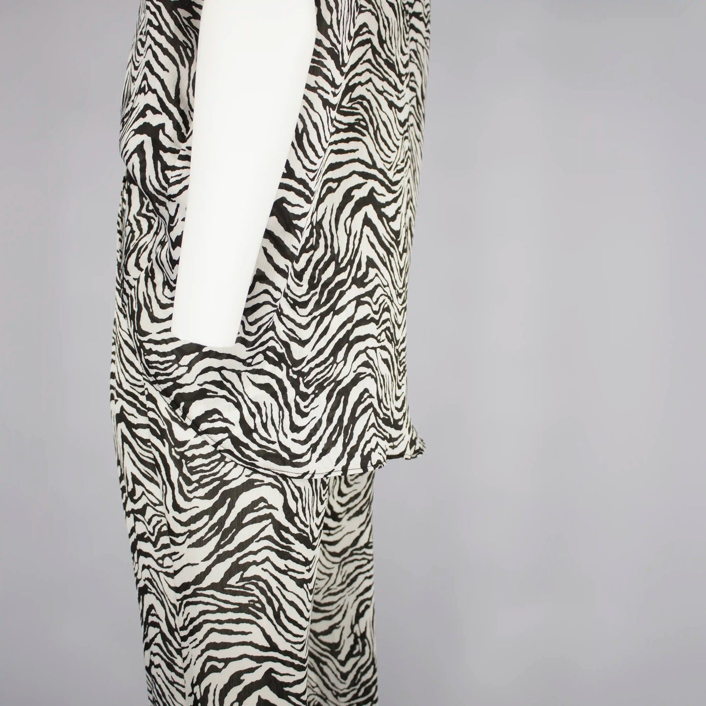TRUDIE Zebra Silky Outfit Sets Leigh Schubert