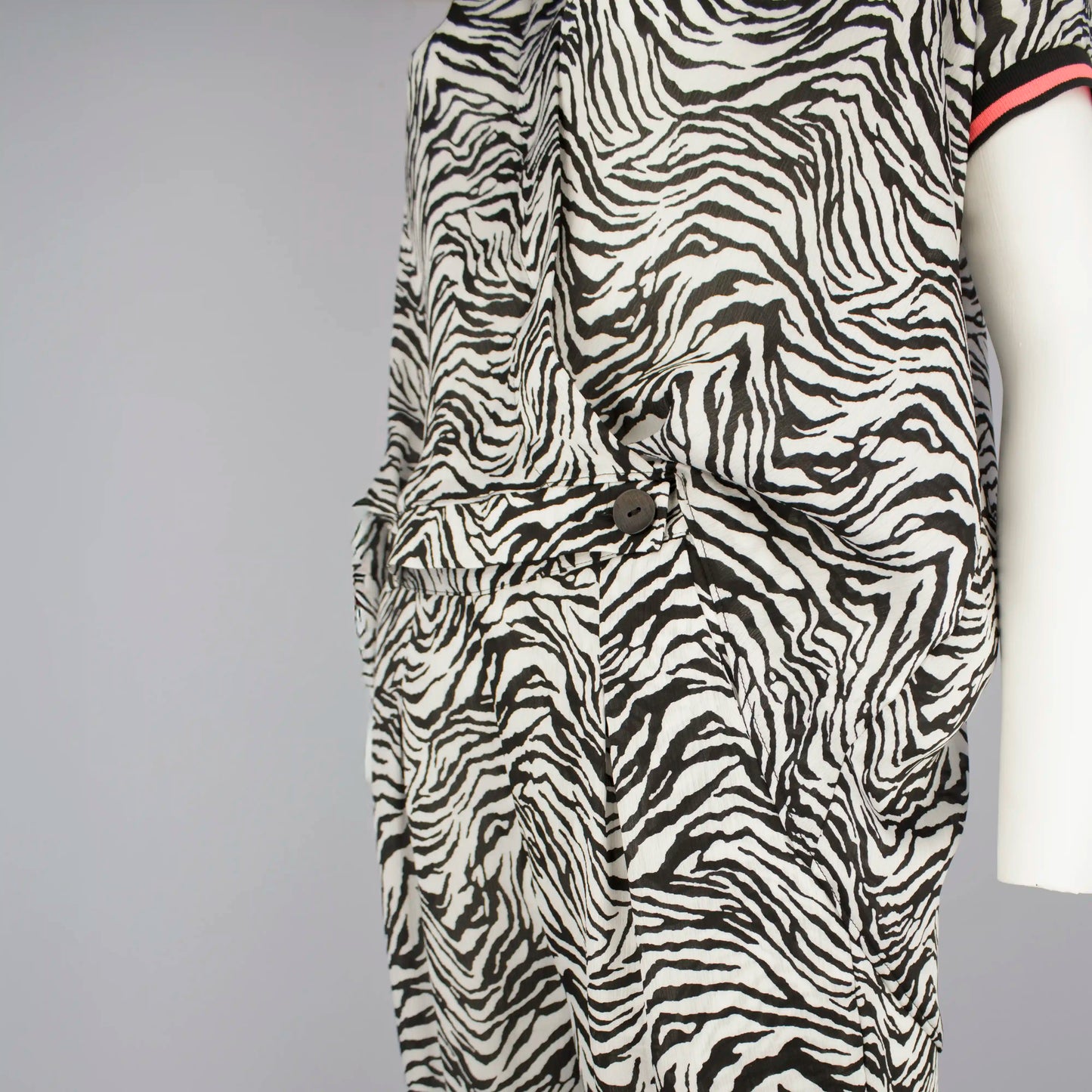TRUDIE Zebra Silky Outfit Sets Leigh Schubert