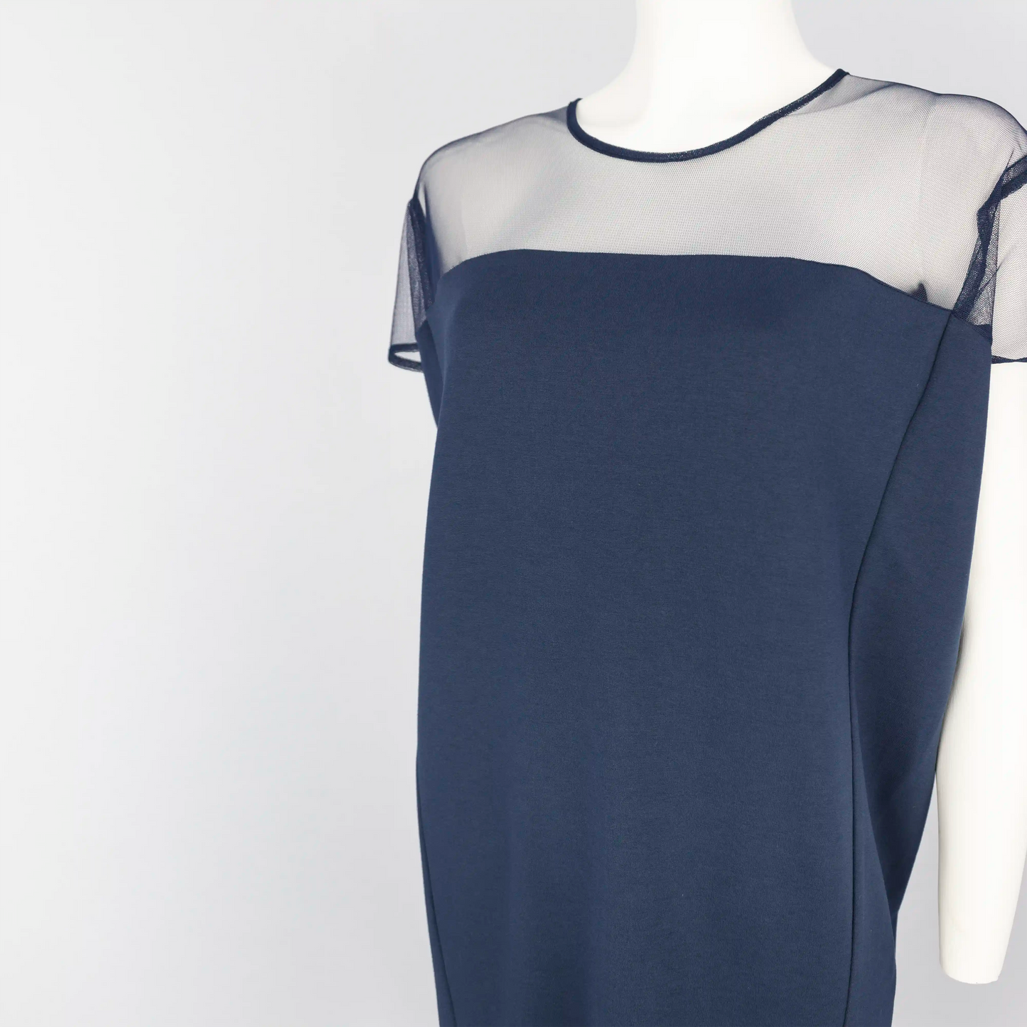 WISBEACH Light Navy Dresses Leigh Schubert