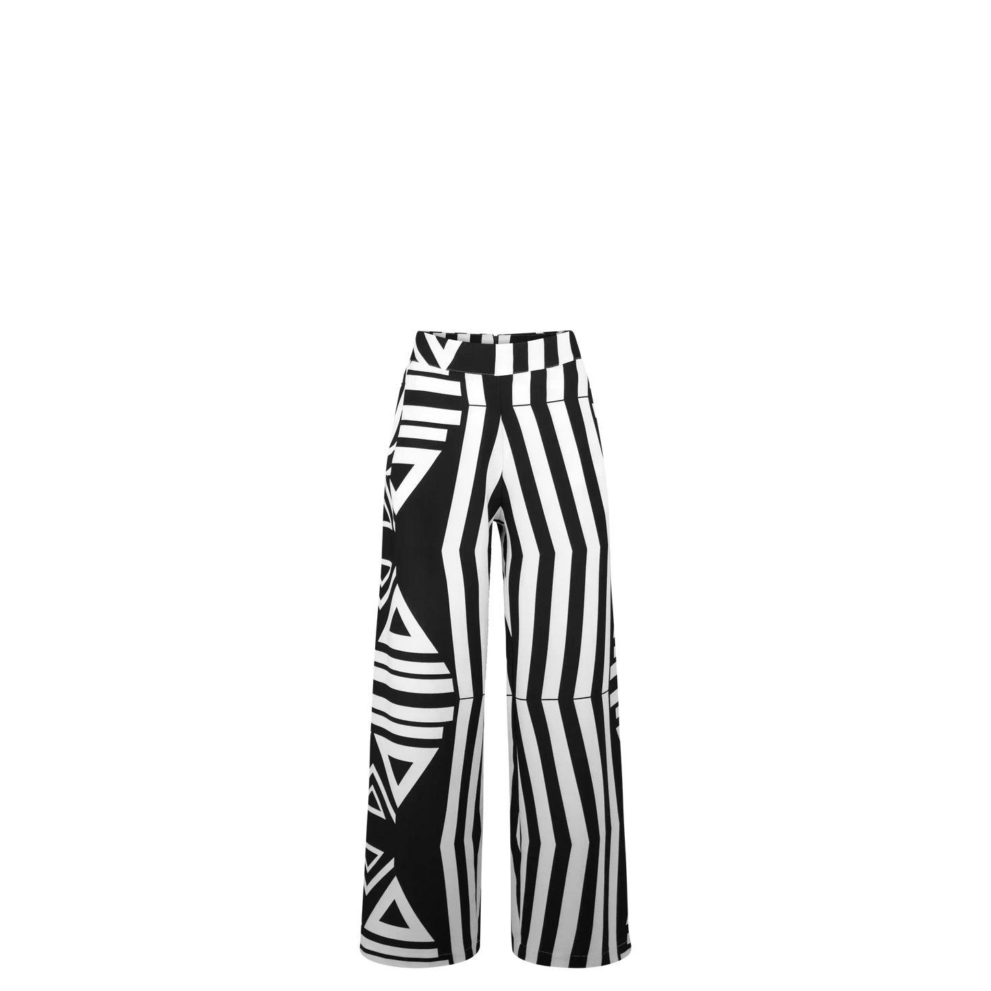 WENDI Print Black White Pants Leigh Schubert