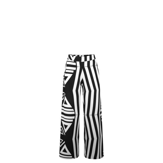 WENDI Print Black White Pants Leigh Schubert