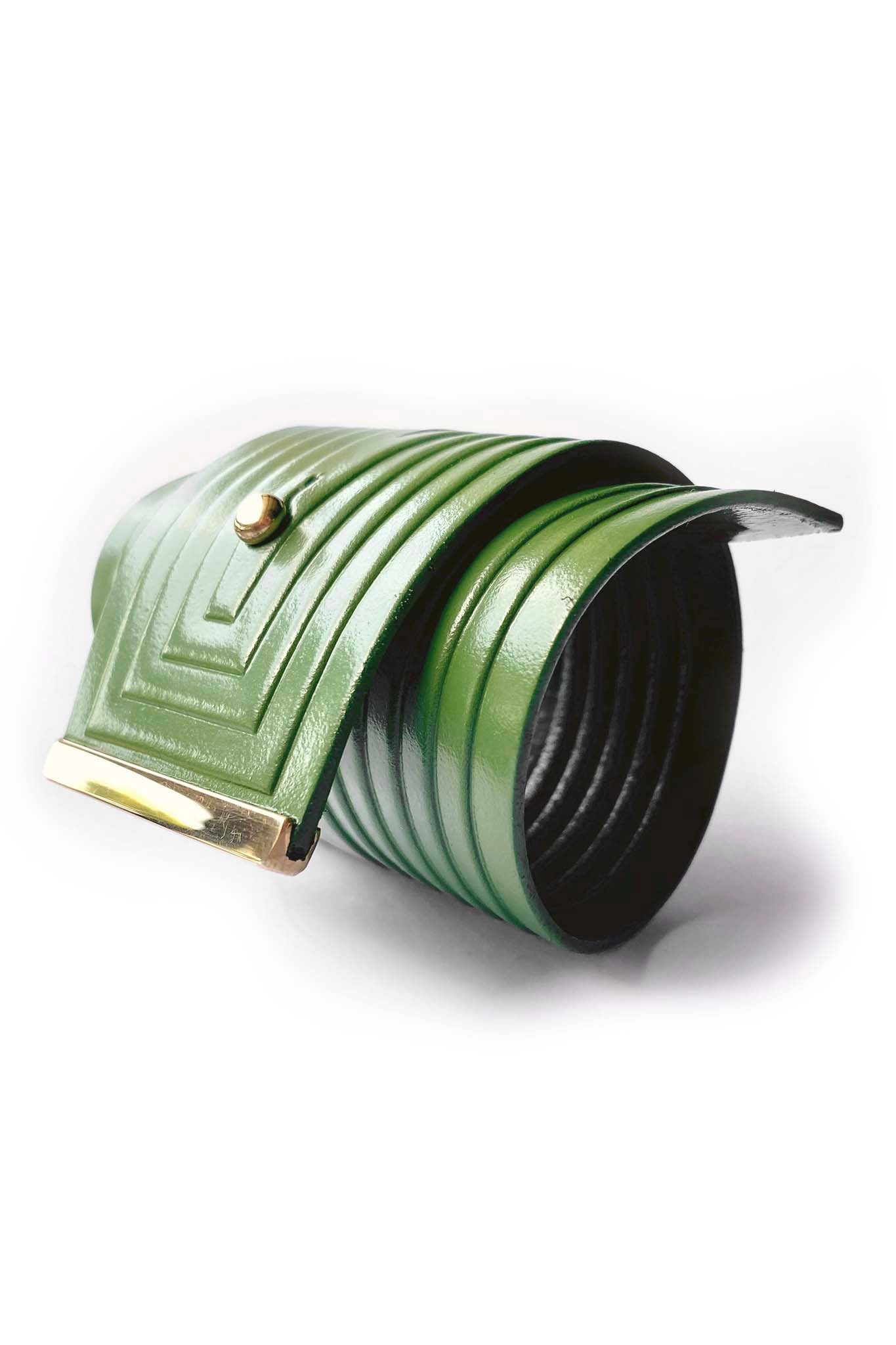 Linear Wrap Green Accessories Clarisse Design