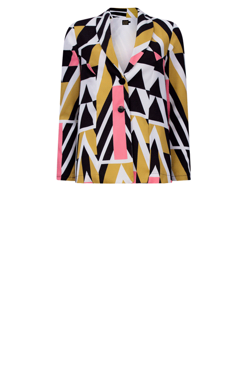 AGENT Jacket Supa Tri Print Coats & Jackets Leigh Schubert