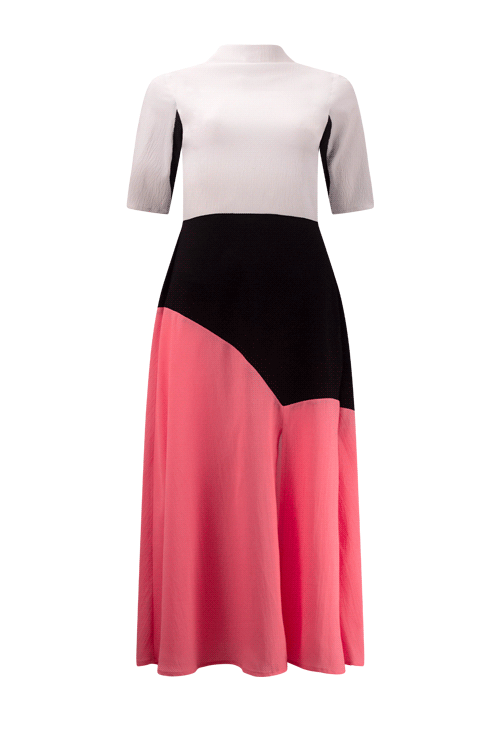 LOREN Black White Pink