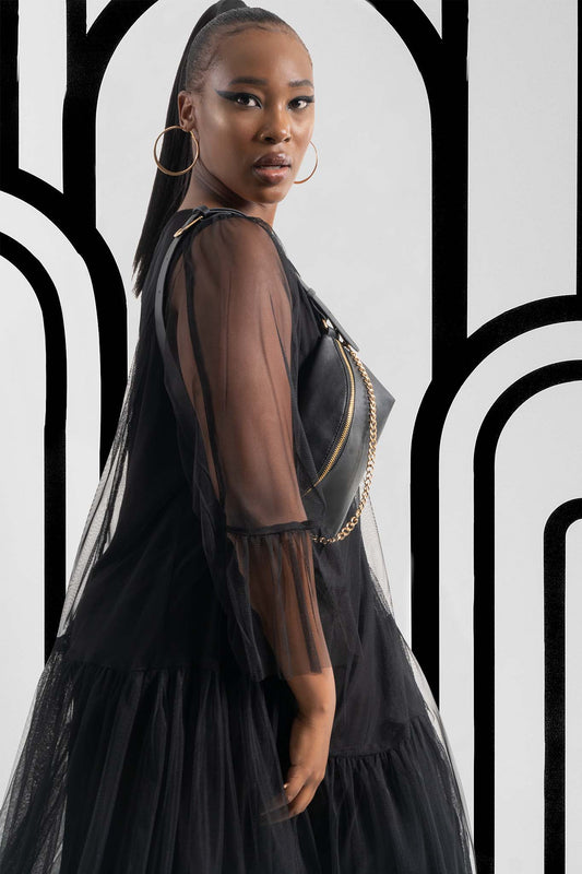 MAYAAH Black Dresses Leigh Schubert