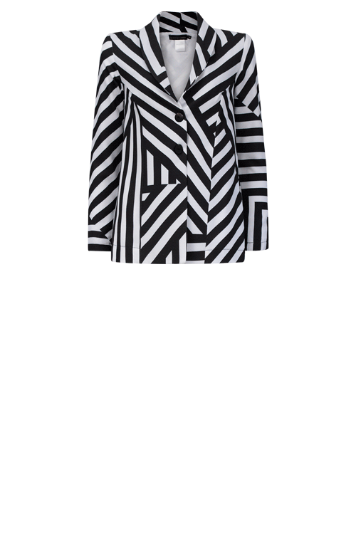 AGENT Jacket Haphazard Print