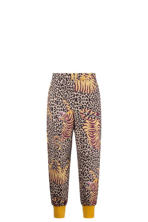 BONGLES Pants Leopard Tiger Print Pants Leigh Schubert