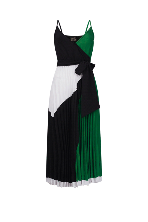 NOVEMBER Emerald Black White