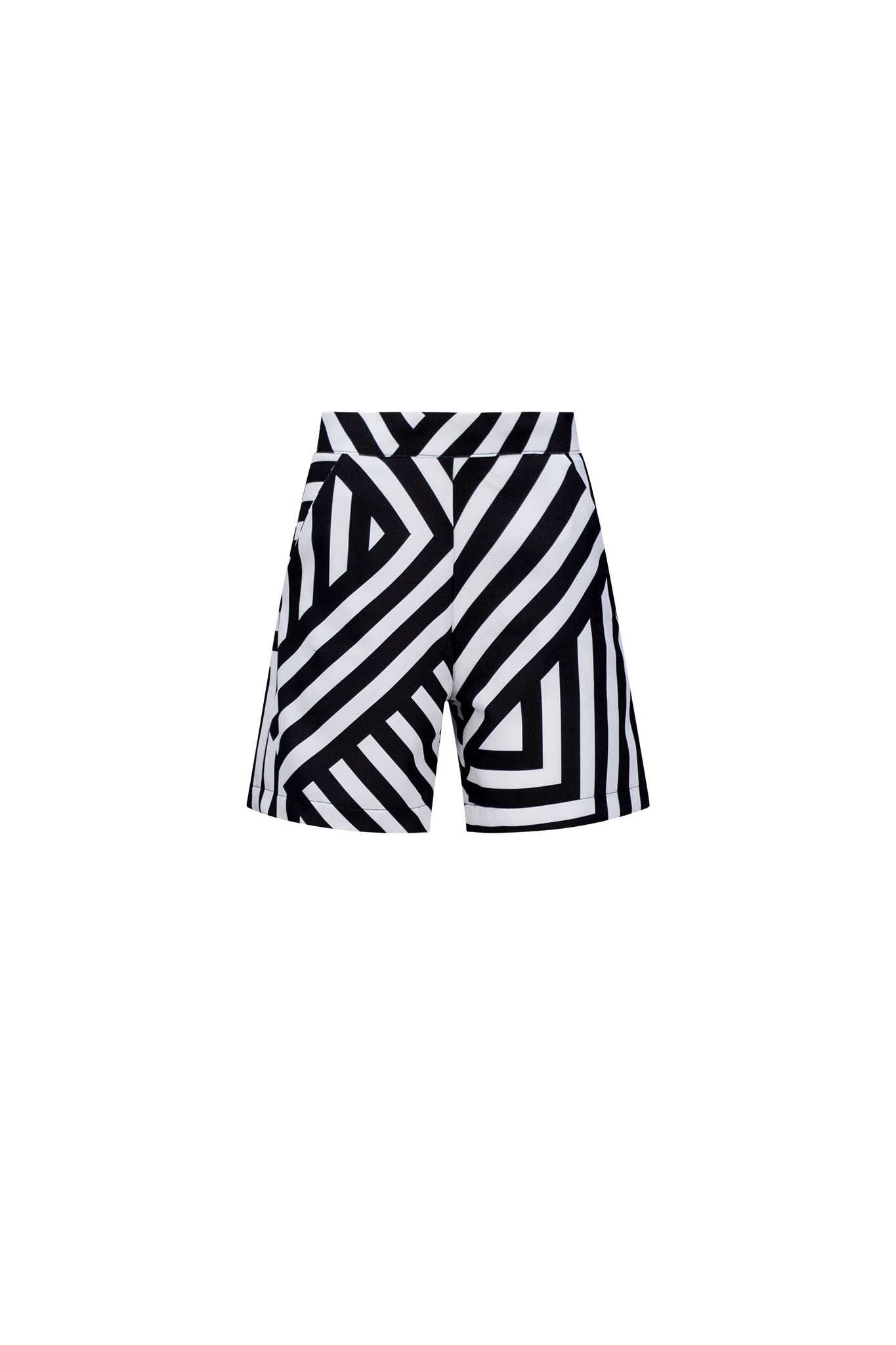 AGENT Shorts Haphazard Print Shorts Leigh Schubert