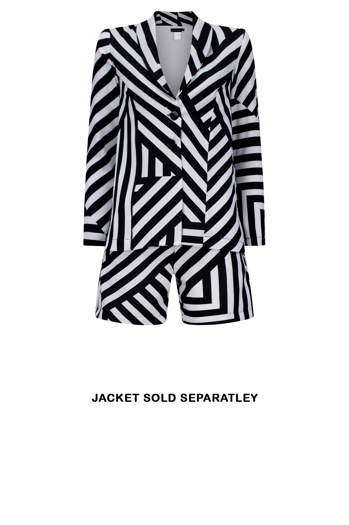 AGENT Shorts Haphazard Print Shorts Leigh Schubert