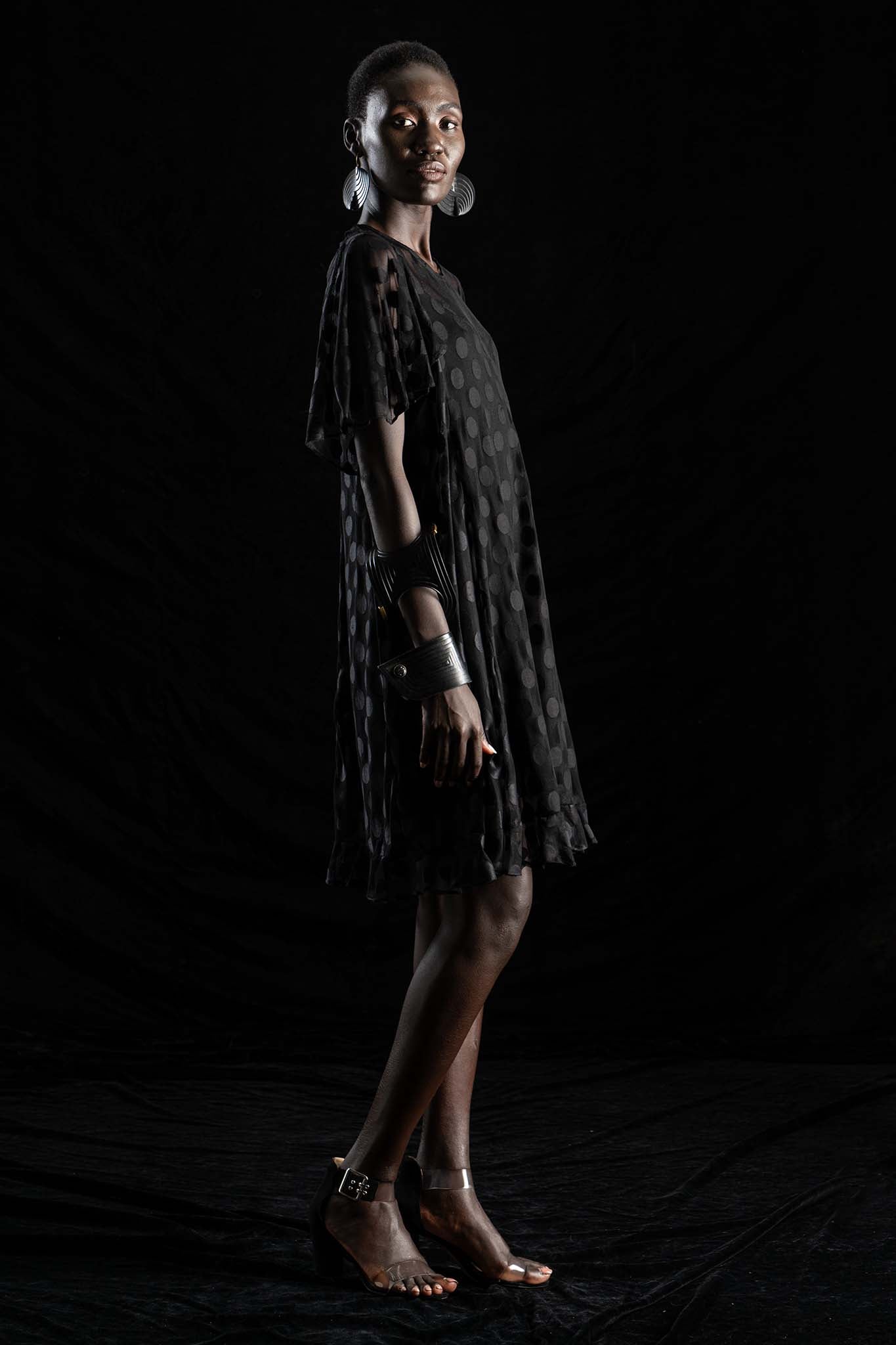 SWALLOW TAIL Black Spot Dresses Leigh Schubert