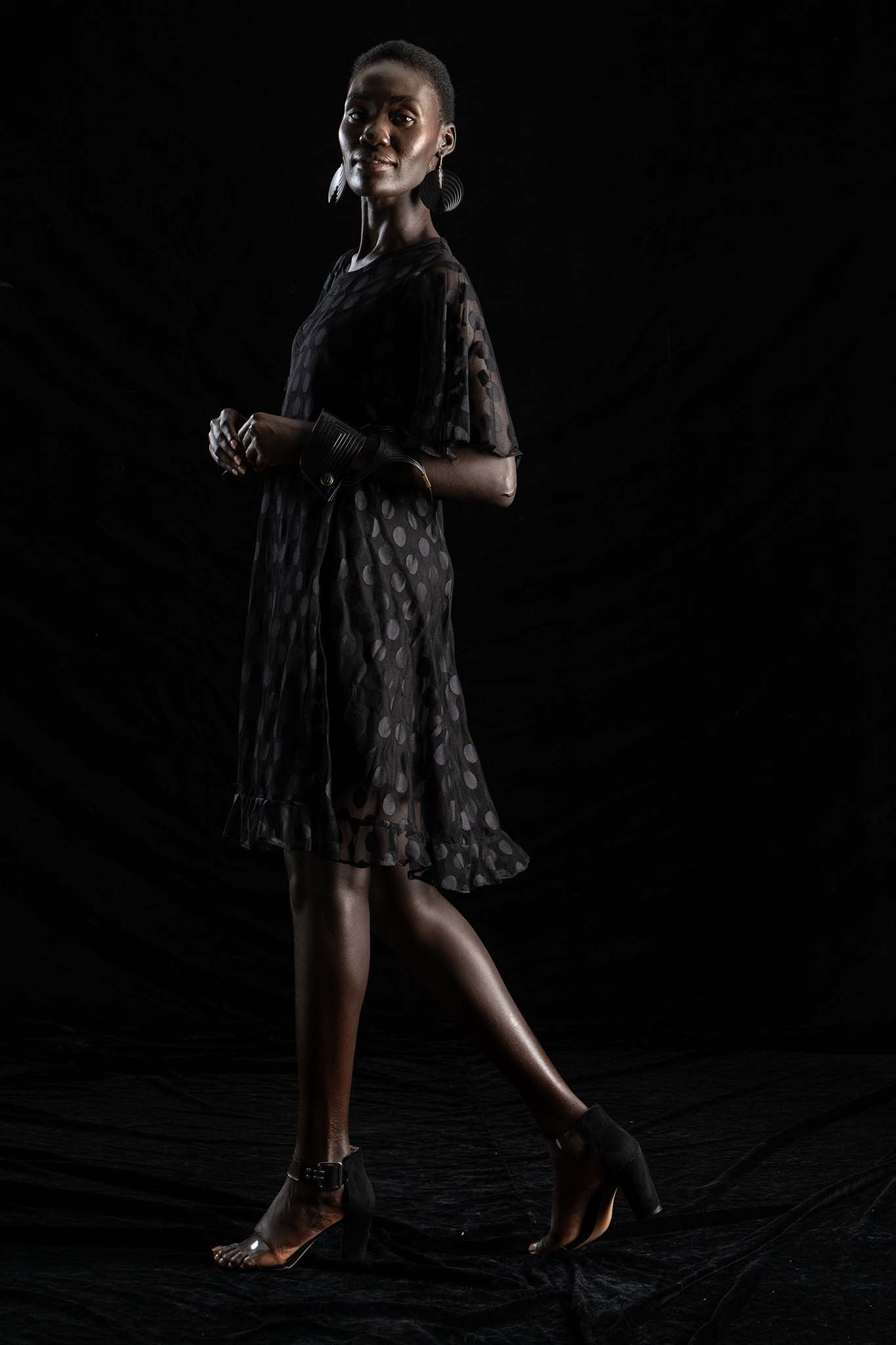 SWALLOW TAIL Black Spot Dresses Leigh Schubert