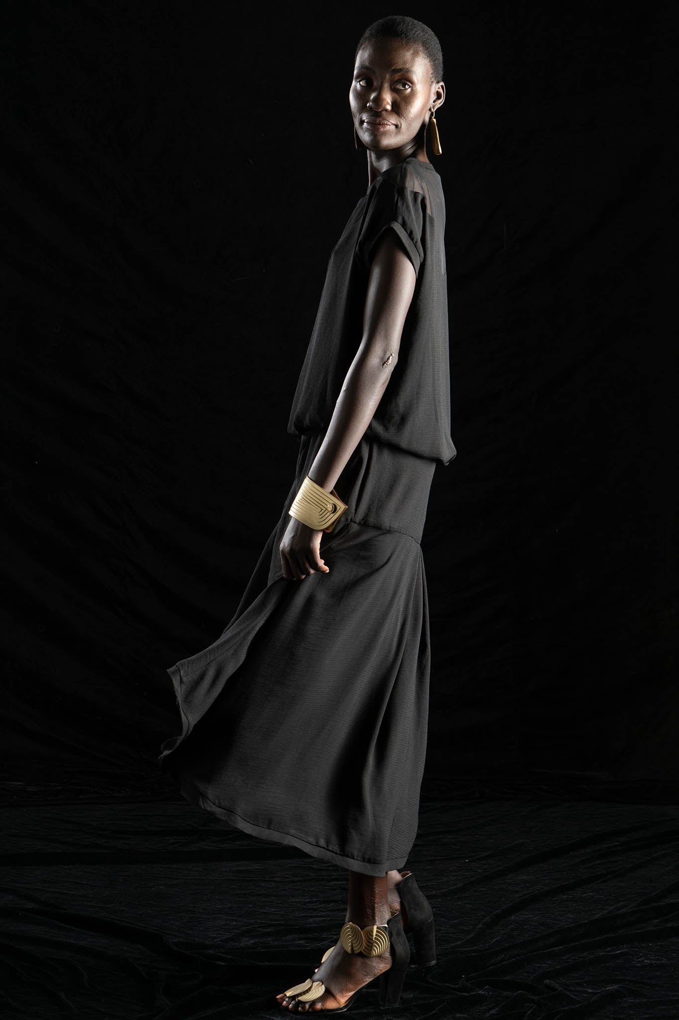 XAVIER Black Skirts Leigh Schubert