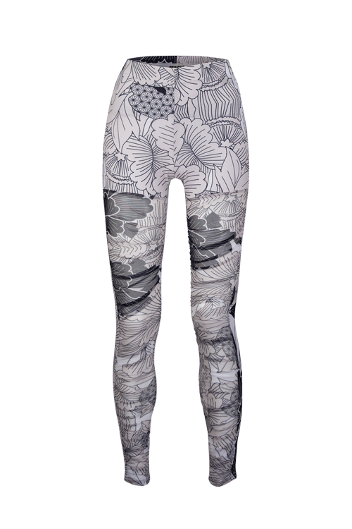 NELLE White ivory floral Pants Leigh Schubert