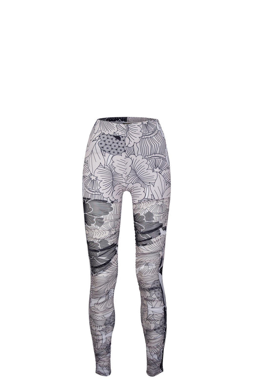 NELLE White ivory floral Pants Leigh Schubert